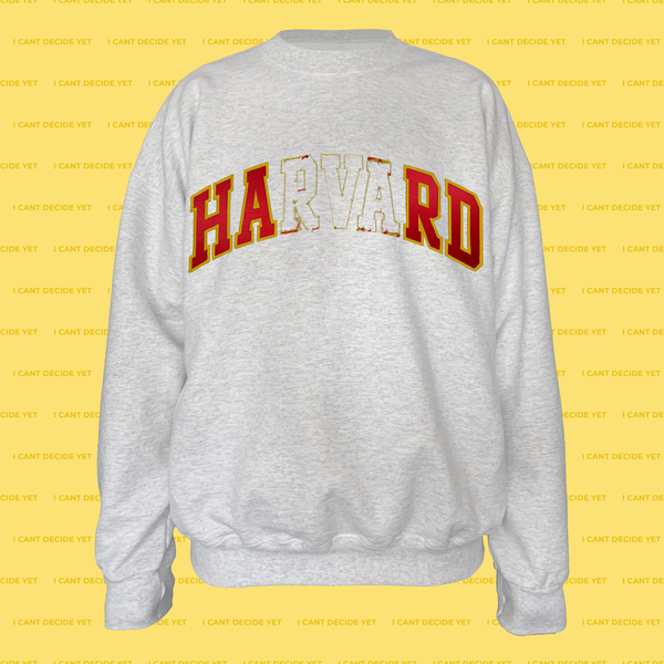 HARD college REsweatshirt (Ash Grey)