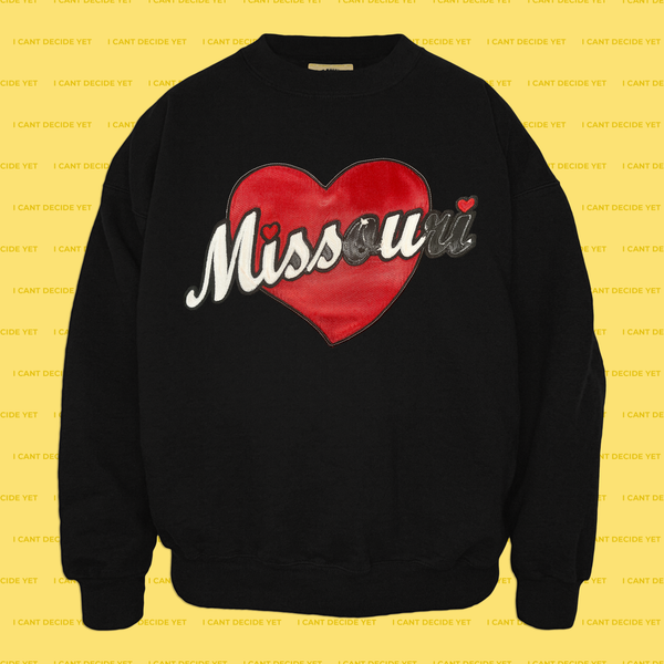 "MISS U" REsweatshirt (Valentine's)