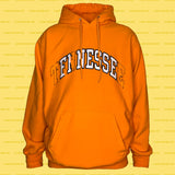FINESSE college REsweatshirt Orange