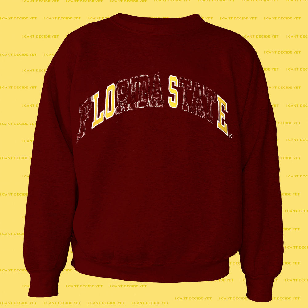 LOSER college REsweatshirt – I CANT DECIDE YET