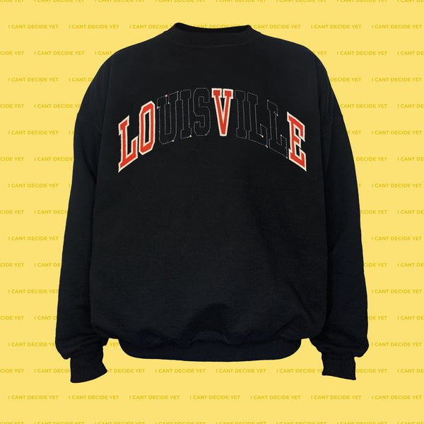 LOVE REsweatshirt (Black)