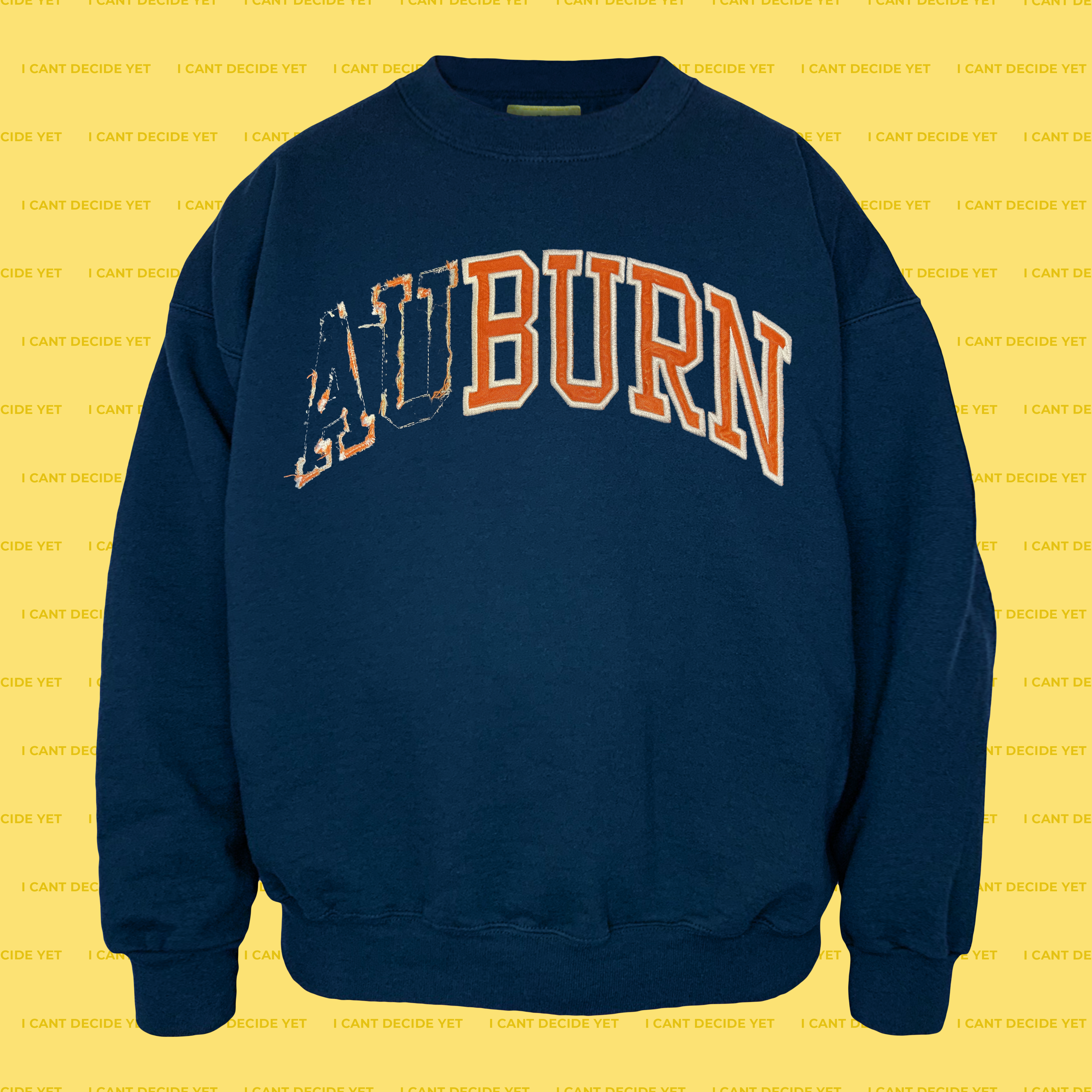 BURN collegiate REsweatshirt