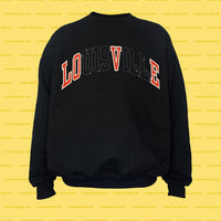 LOVE REsweatshirt (Black) Printed/LRG