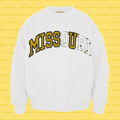 MISS U College REsweatshirt (White)