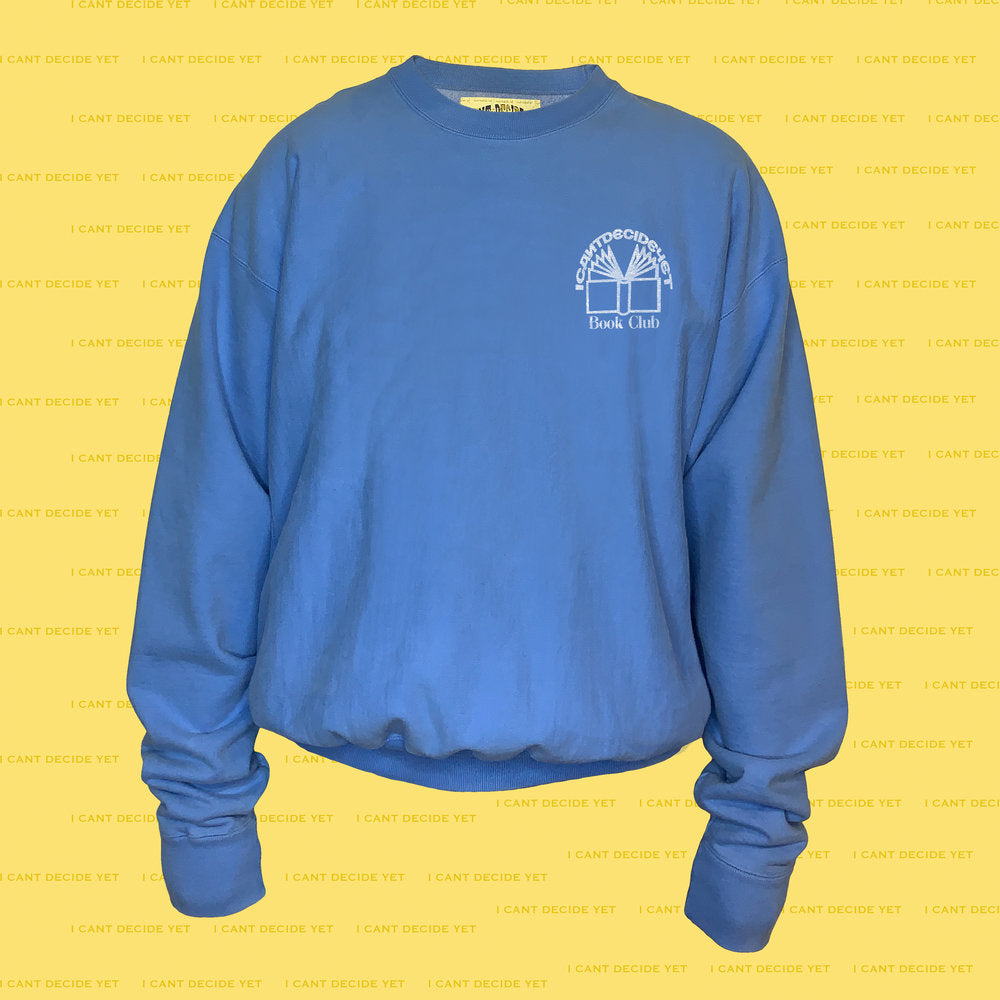 Book Club Embroidered Sweatshirt