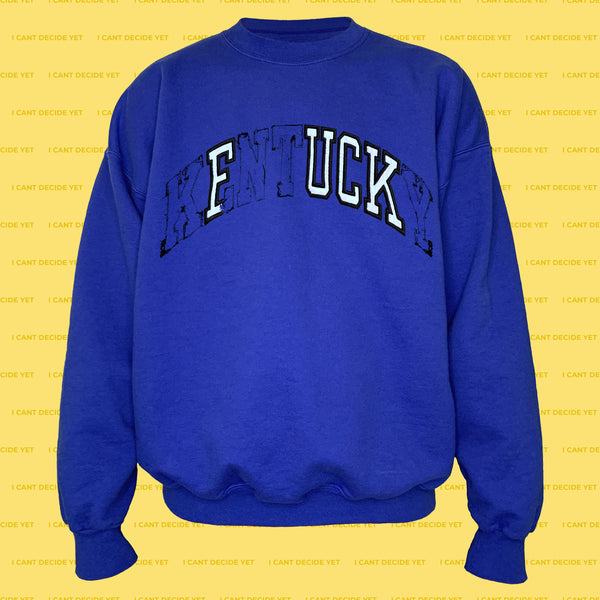 FUCK REsweatshirt (Royal)