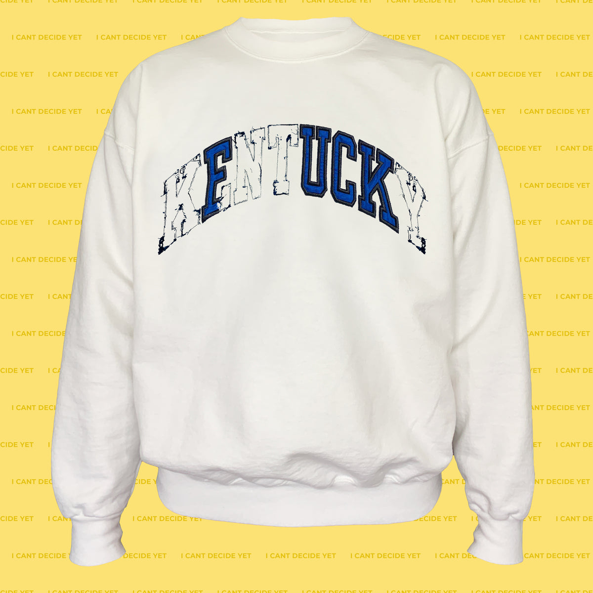 FUCK REsweatshirt (White)