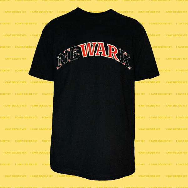 WAR collegiate REshirt (Black/Red)