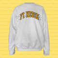 FINESSE college REsweatshirt (Ash Grey)
