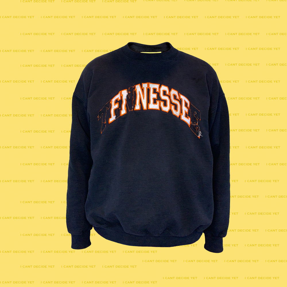 FINESSE REsweatshirt Black