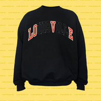 LOVE REsweatshirt (Black) Embroidered/LRG