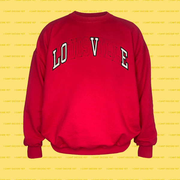 LOVE REsweatshirt (Red)